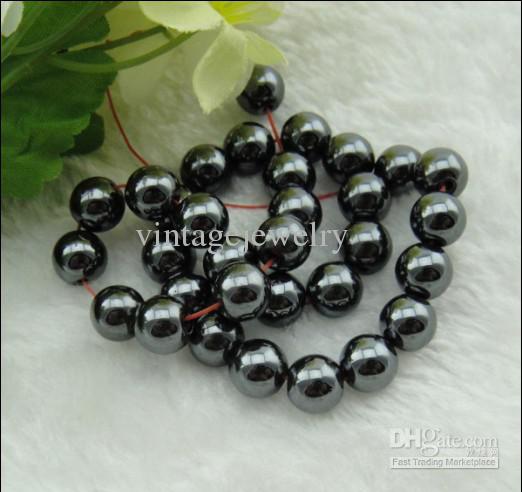 Hematite loose beads 8mm fashion jewelry accessories Free Shipping