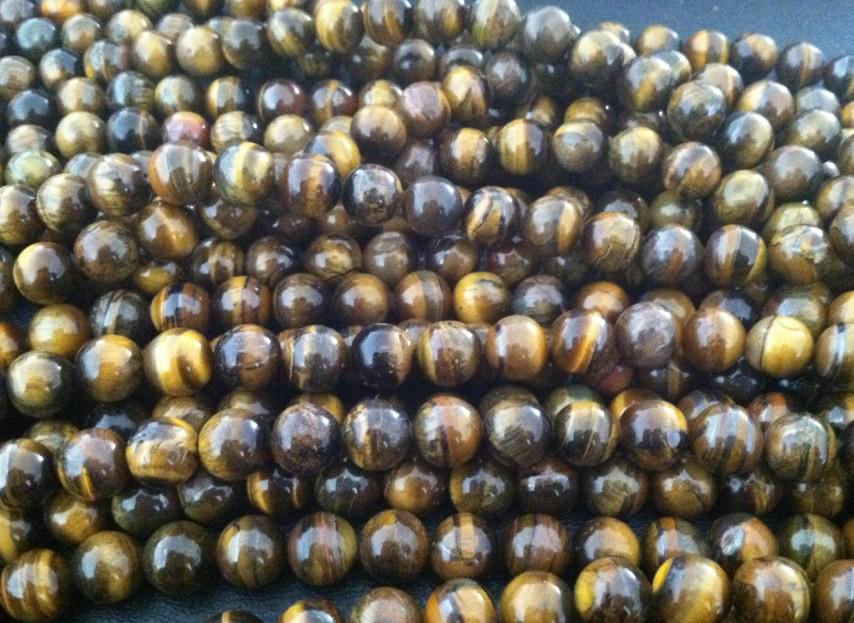 New Fashion 10mm loose tiger eye round beads 390pcs/lot