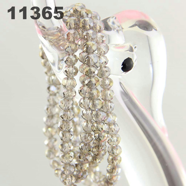 4MM Crystal Bracelet tip bead loose beads fashion handbags whole string bracelet DIY manual can olive 11365