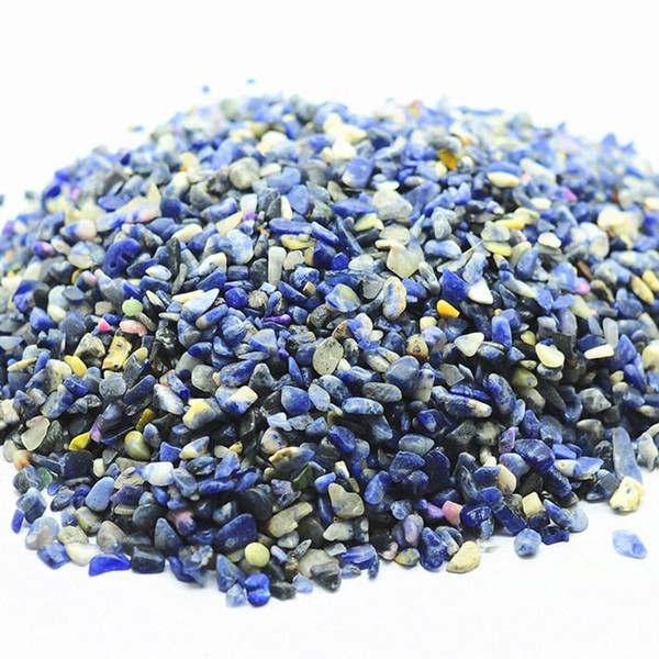 Wholesale natural Stone Sodalite breakstone Beads 3~8MM no drill hole semi precious stone loose chip gemstone Jewelry Accessories