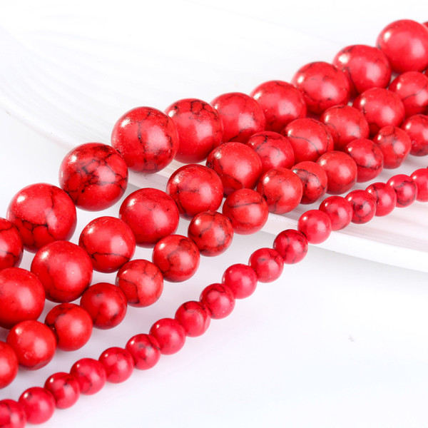 Natural Crystal loose beads wholesale beadsloose red stone beads diy handmade jewelry accessories