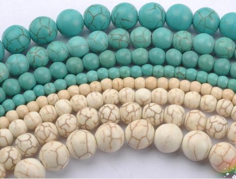 Wholesale -4-20MM white pine green pine DIY jewelry accessories Optional colors Size