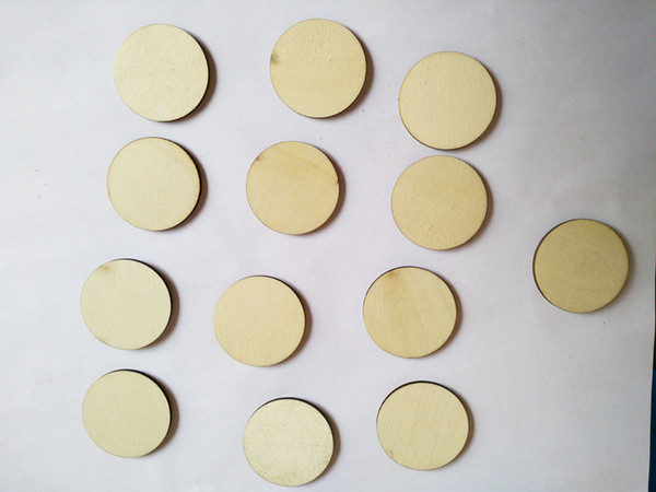 25mm size Free shipping, 100pcs/ lot new arrival wood bead natural round no hole bead can DIY Accessories