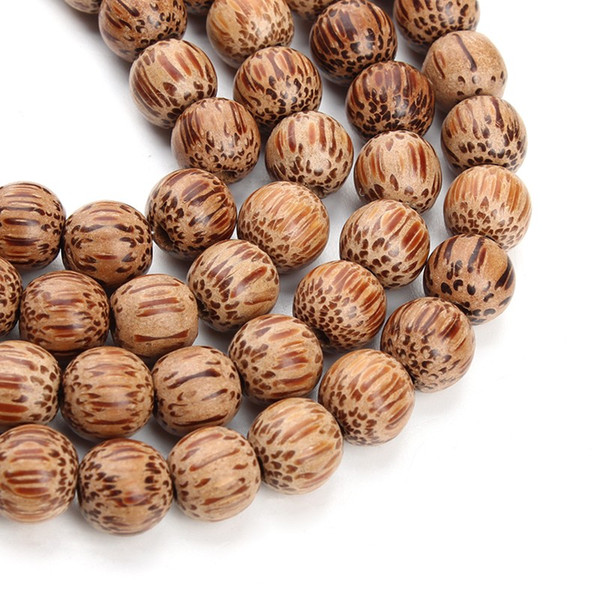 XINYAO 11 14 mm Natural Wood Beads Necklace Bracelet Findings Round Loose Space Beads For Diy Jewelry Making Perle Bois F3674