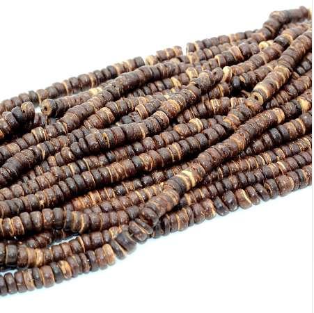 Wholesale 8mm Coconut Shell Beads Wood Round Column Spacer Bead Beads for Jewelry Making Bracelets for Women