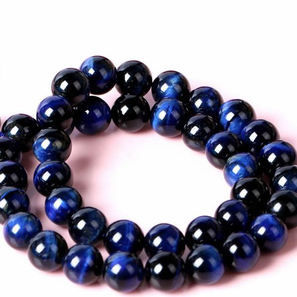 Blue color tiger Eye round Beads, size 6mm/8mm/10mm for choice, Grade , sold by approx 15 inch per strand