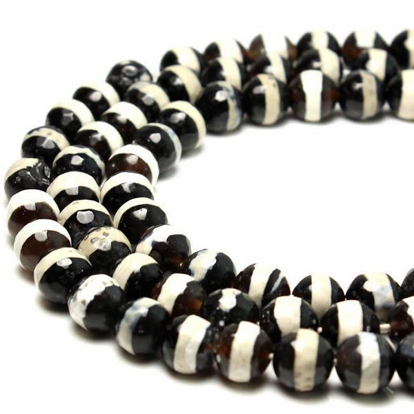 Natural 2 tone agate bead, size 6mm/8mm/10mm/12mm for choice, sold by 5 strands/lot (approx 15 inch per strand)