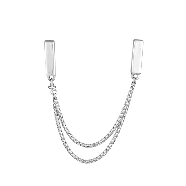 Pandulaso Reflexions Floating Chains Safety Chain Fits Sterling Silver Jewelry Bracelets For Woman DIY Beads For Jewelry Making