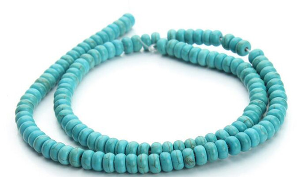 6*4mm Fashion Loose Natural Stone Green Ivory Turquoise Beads For Jewelry Making DIY Bracelets