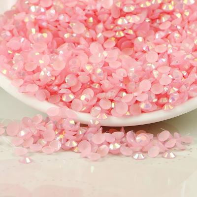 Multi colors 4mm 1000pcs Flatback Resin Rhinestones DIY Mobile Phone Nails sticker ,Glue on rhinestones,resin stones for fabric