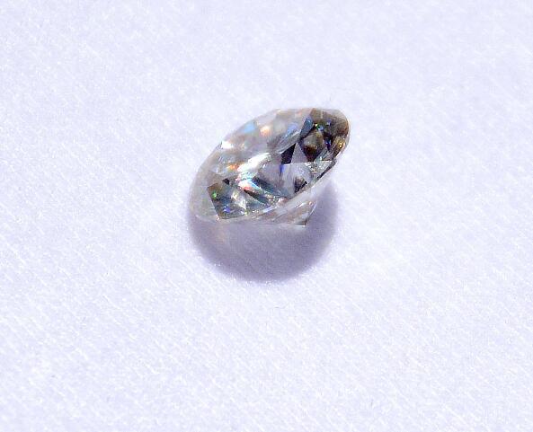 Test Positive F Color 2mm VVS1 Clarity White Moissanite Loose Stones Lab Grown Diamond Synthetic Moissanite Gemstone Beads