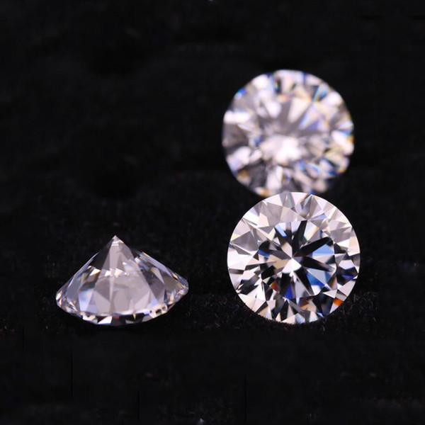 Big Size 8.5-15mm 3A Good Quality Cubic Zirconia For Jewelry Making European Machine Cut Lab Created CZ 100pcs/Lot