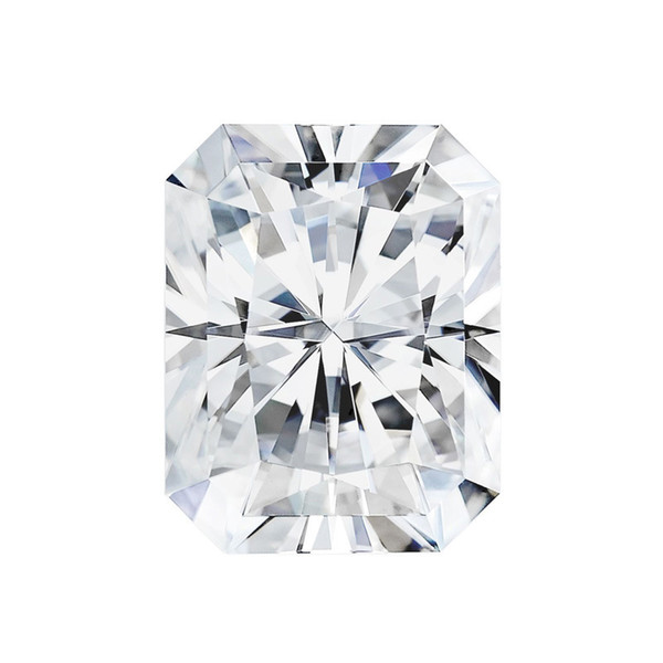 0.2Ct~10.0Ct(2*4MM~10*14MM) Radiant Cut With Certificate D/F Color VVS Clarity Perfect Lab Diamond Moissanite Diamond Testor Positive Value