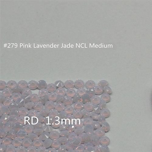 Pink Color Nanogem Crystal 2.75mm Round Top Quality Thermostable Synthetic Loose Gemstone For Jewellery 1000pcs Per Color A Lot