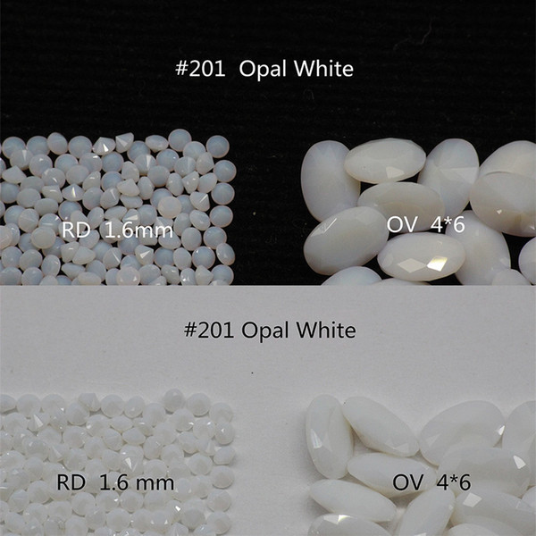 1.5mm Round Nanogem Crystal White Colors Facet Cut Top Quality Thermostable Synthetic Loose Gemstone For Jewellery 1000pcs Per Color A Lot