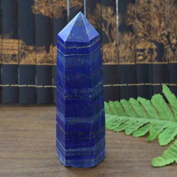 about60g Natural beautiful lapis lazuli QUARTZ CRYSTAL DT WAND POINT HEALING