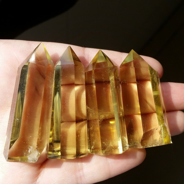 ABOUT 50g Natural Clear Citrine quartz Obelisk Crystal point Healing