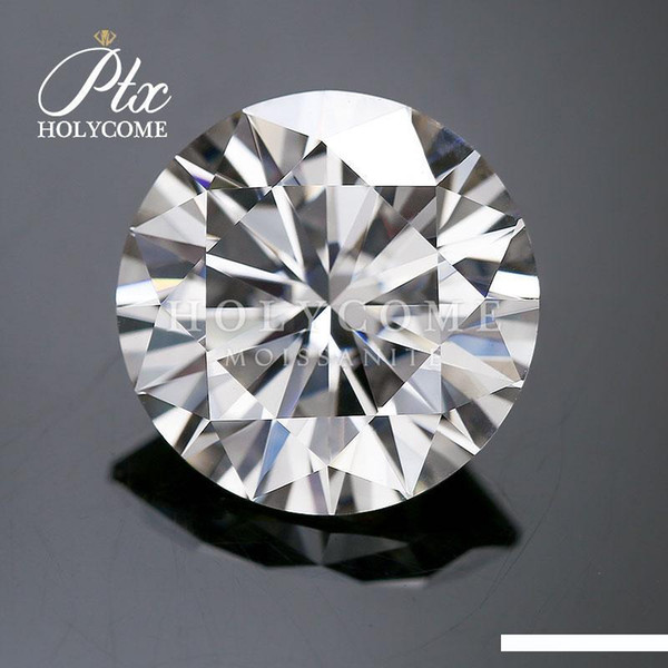 round cut moissanite diamond 0.5ct 5.0mm DEF white stones jewelry price per carat
