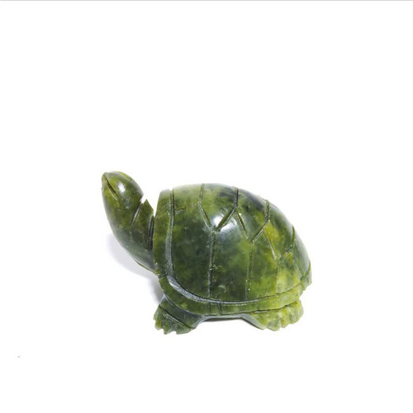 decorative natural crystal quartz carved turtle animal figurine tortoise sculpture