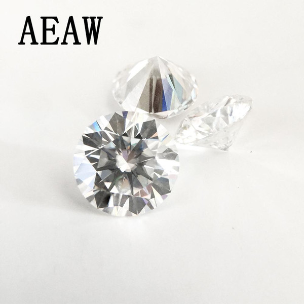 Round Brilliant Cut 0.2ct Carat 3.5mm F Color Moissanite Loose Stone VVS1 Excellent Cut Grade Test Positive Lab Diamond