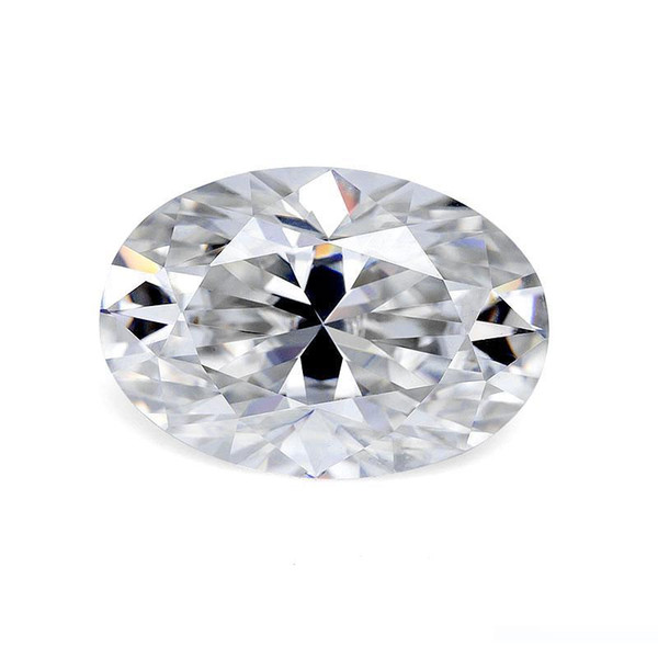 Oval cut loose moissanite diamond 6x9mm 1.5ct gemstones price per carat