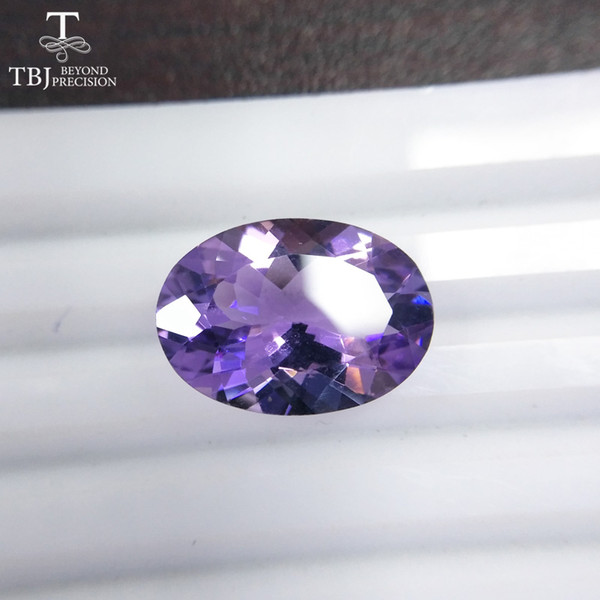 Tbj , natural amethyst oval cut 13*18mm ard 9ct for 925 sterling silver jewelry mounting,100% natural amethyst loose gemstones