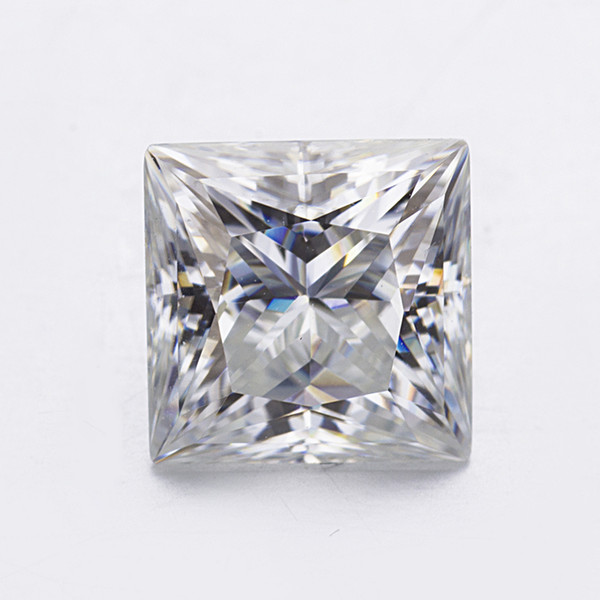 Top Quality Antique Square Princess cut 8x8mm EF Color Lab Grown Moissanites Diamonds High Quality