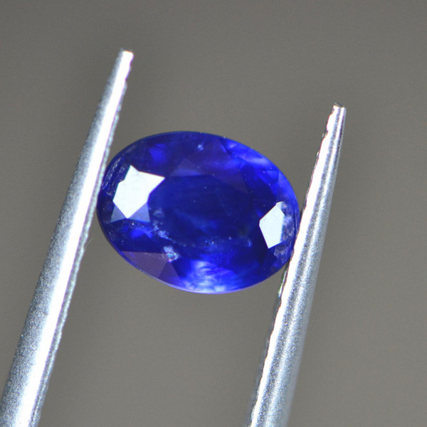 CGJ certification 1.32ct Natural Sri Lanka Origin Heated Royal Blue Sapphire Stone Loose Gemstones