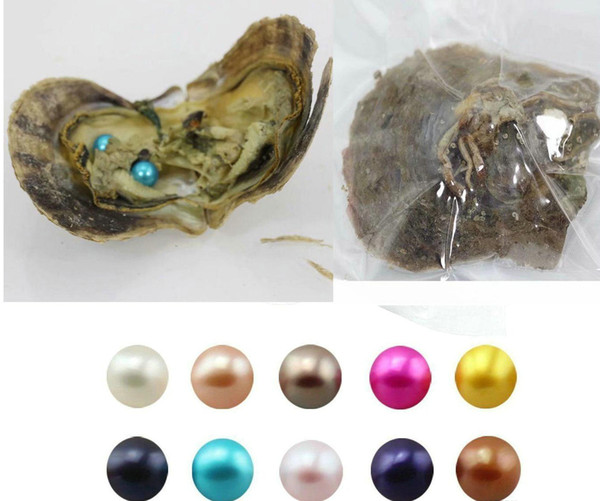 Double pearls 30 Colors 6-7MM Twin Pearls in Saltwater Oysters Akoya Oysters DTY jewelry making gifts for lover