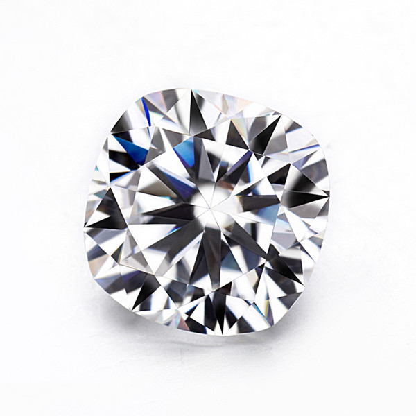 Top Quality Cushion brilliant cut 10.5x10.5mm EF Color Lab Grown Moissanites Diamonds for Jewelry Ring