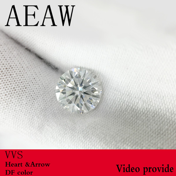 AEAW 9mm 3ct Carat Diamond equivalent weight Stunning F Colorless Moissanite Loose Lab Grown Gemstone Beads Luxury Jewelry