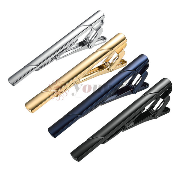 Yoursfs Chain Tie Pin 18K Gold Plated Tie Clip for Men Single Loop Tie Pins And Clips