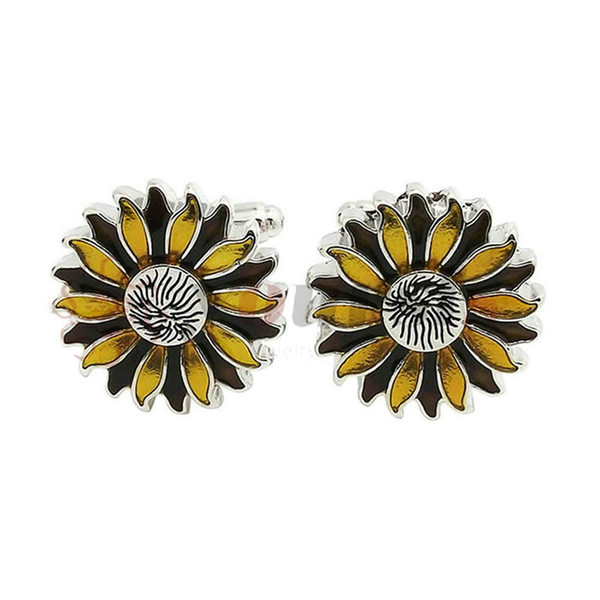 Yoursfs Christmas Carnival ! Exotic High Grade Cufflinks Unisex Flower, Banana Shape Cuff Links Shirt Laser Gifts