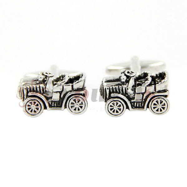 Yoursfs Copper with Gold Plated Bubble Car Style Cufflink Men's Fashion Jewelry