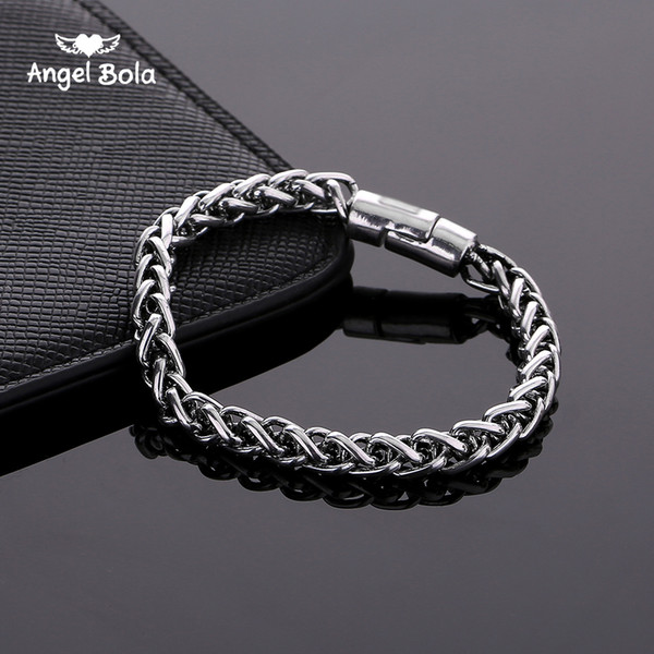 Wholesale Fashion Chain Bracelet European Style Copper Plating Ancient Silver Skeleton Keel chain Snake Chain DIY Bracelet and Bracelet