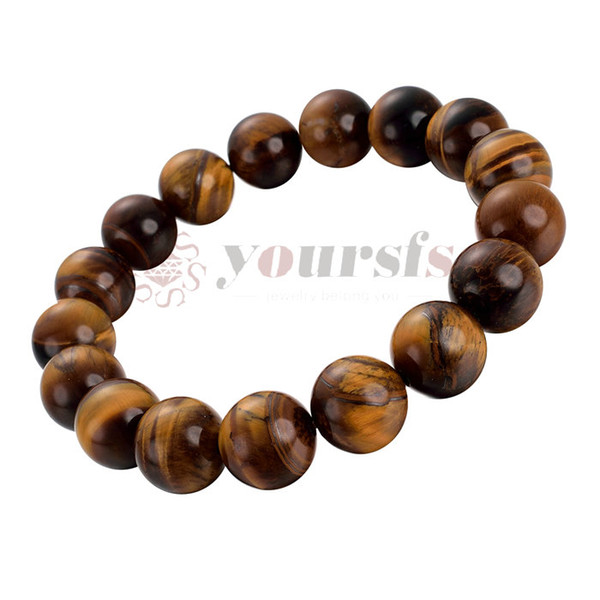 Yoursfs 6mm New Natural Wood Beads Bracelets Men Black Ethinc Meditation Bracelet Jewelry