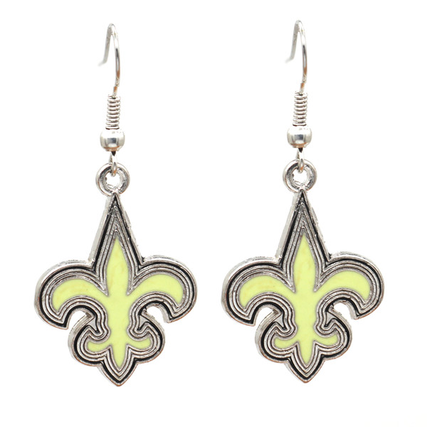 New Design Fashion Metallic Football Team Logo Earrings Europe and America Charm Fashion Jewelry