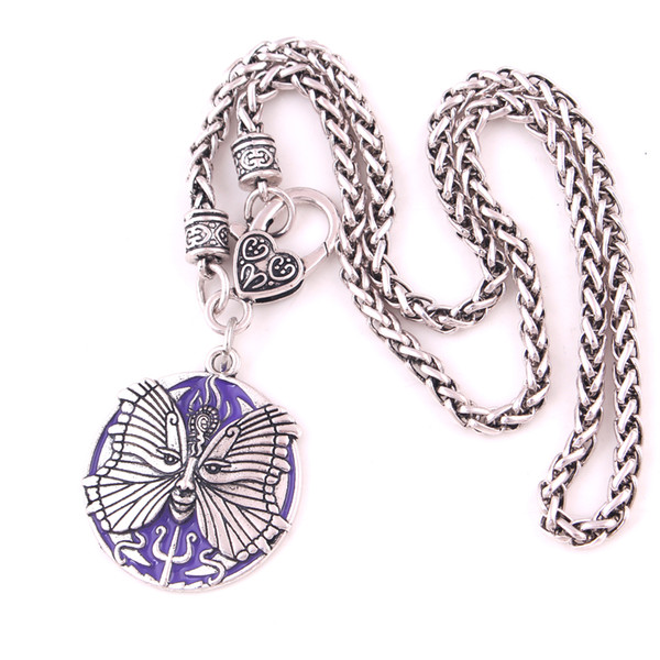 PSYCHE Goddess Pendant SOUL Neptune Amulet Talisman Matterial Zinc Alloy Charm Pendent Necklace Trade Assurance Service