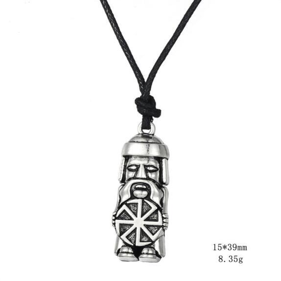 Perun Slavic God of Thunder Pendant and Lightning Slav Mythology Pagan Viking Warrior Tribal Mens necklace