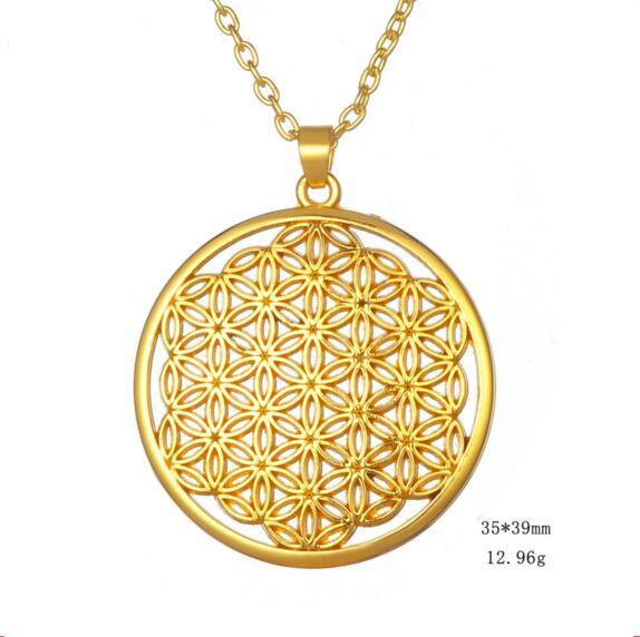 Adjustable Flower of life Pendant Charm & Necklace New Slavic Triangle Talisman Perunitsa Ethnic Pendant Necklace Amulet