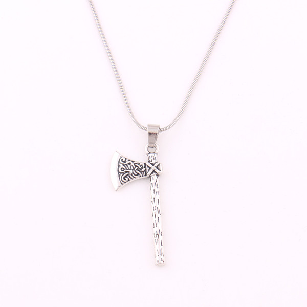 Religion style Axe Amulet Slavic Kolovrat Symbol Irish Knot Viking Pendent Earring Jewelry