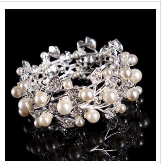 European and American pop fashion trend personality pearl bride Bracelet lady fashion jewelry dress accessories bracelet Jewelry