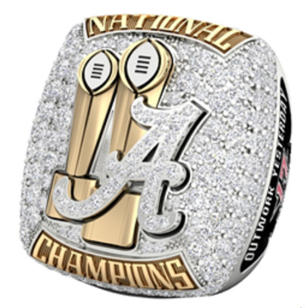 Size 6-15 For NCAA 2017 Alabama Crimson Tide Championship ring