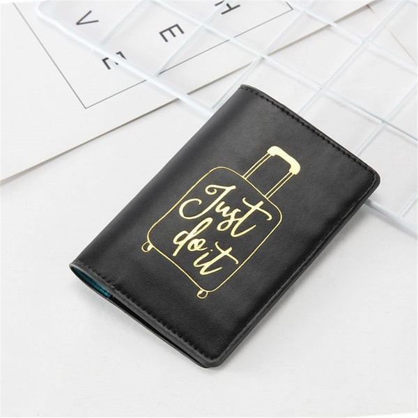 Zoukane Credit Card Holder Men Women New Travel Leather Passport Holder Card Case Protector Cover Wallet Bag CH01A