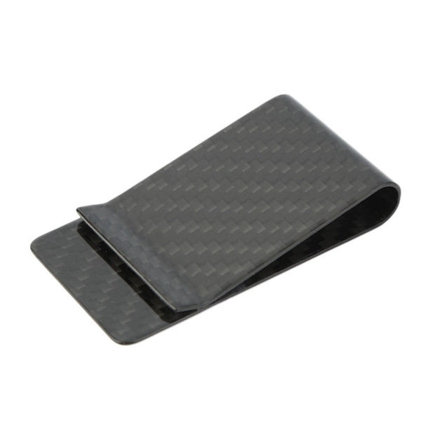 New 2017 Money Clip Real Carbon Fiber Money Clip Business Card  Cash Wallet Auto Paper Clips