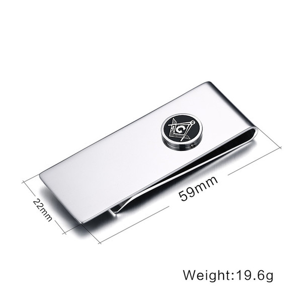 Steel Money Clip Cash Clamp Holder For Men And Women Quality Simple Metal Money Clip Front Pocket Wallet