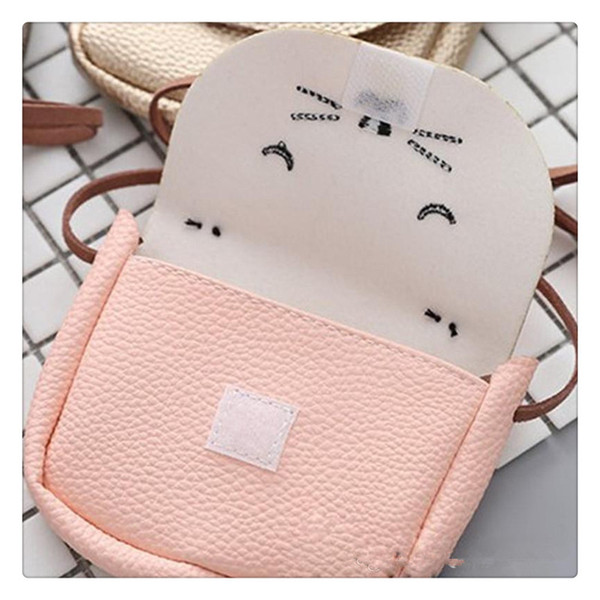 Mini Cute Cat Ear Shoulder Bag Kids All Match Key Coin Purse Cartoon Lovely Messenger Bag Multi Color