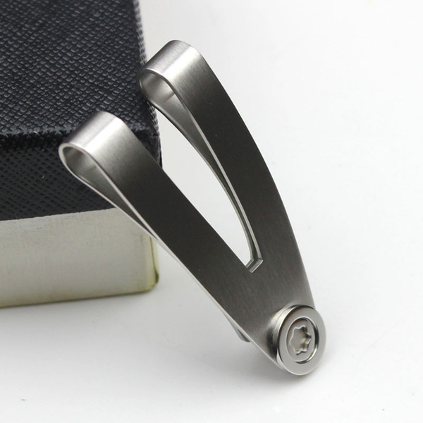 Fashion stainless steel V shape money clips man nable mone clip mech polishing no have box