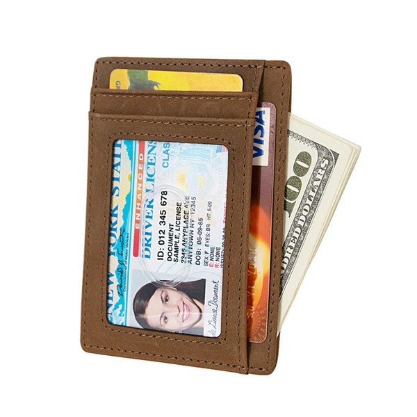 Fashion Women Men Casual Multi-card Bit Mini Wallet Card Clip