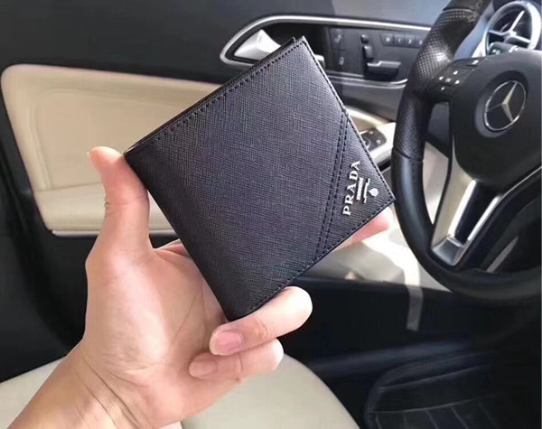 2020 Top Men Wallets Genuine Leather Designer Mens Wallet Short Purse With Coin Pocket Card Holders CardHolder Free Shipping